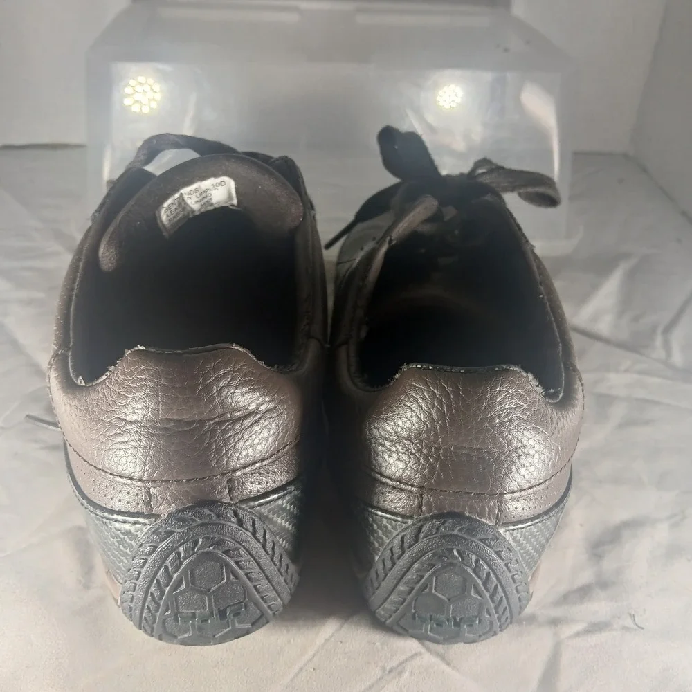 Polo Ralph Lauren‎ Bentwinds Mens Brown Leather Sneakers Shoes 0862 Size 10D